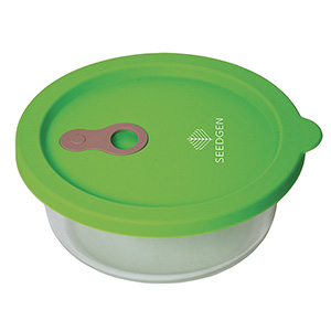 GL9627-C-EMPIRE 520 ML. (17.5 OZ.) STORAGE CONTAINER-Lime Green (Clearance Minimum 90 Units)